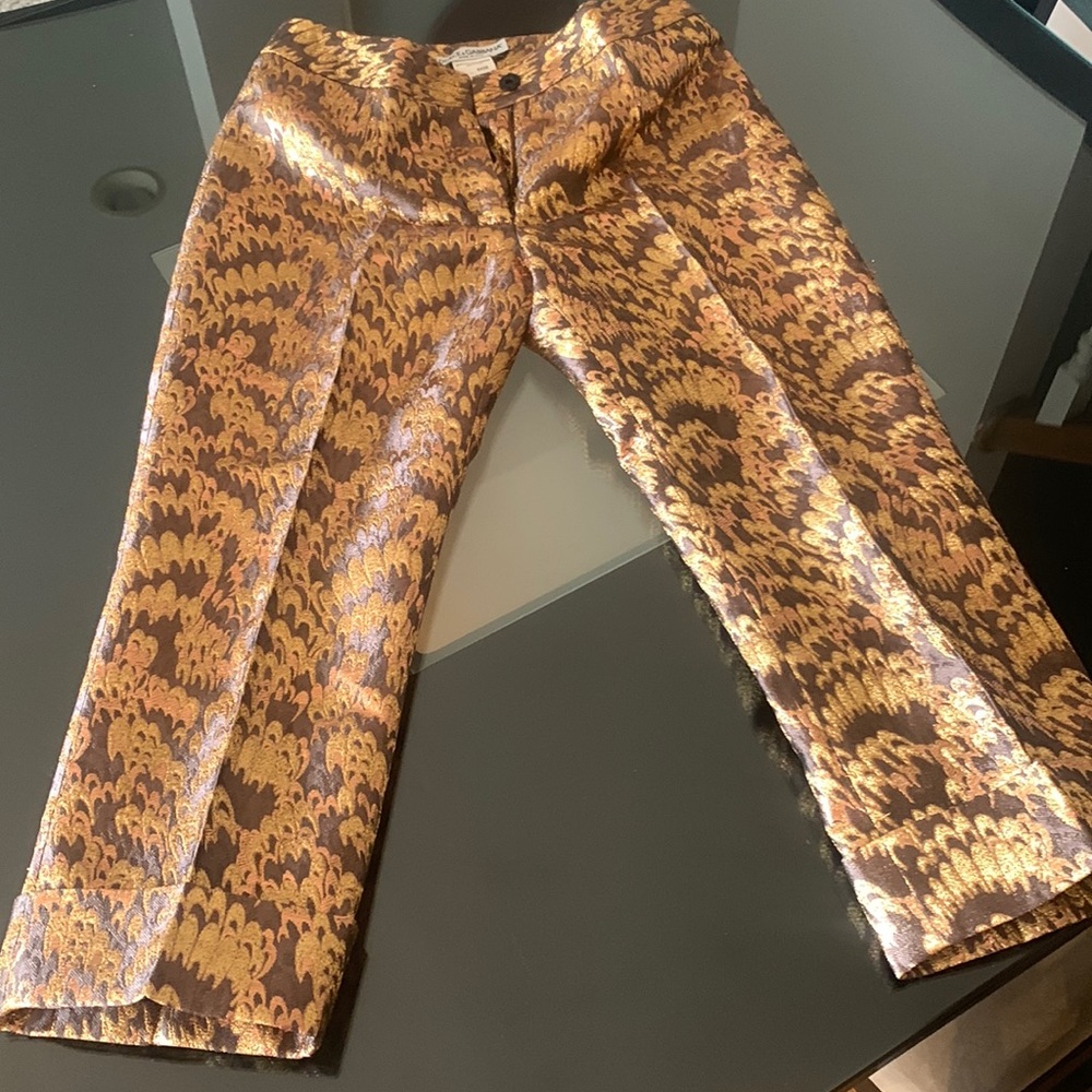 Dolce and Gabbana cropped pants